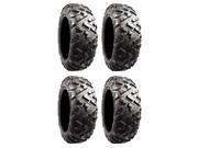 Full set of Duro Power Grip V2 6ply Radial 30x10 14 ATV Tires 4