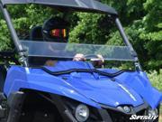 Super ATV 2015 Yamaha Wolverine Scratch Resistant Half Windshield