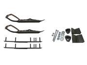 C A Pro Black BX Snowmobile Skis Complete Kit Ski Doo T3 Summit