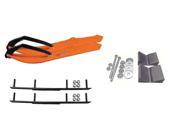 C A Pro Orange BX Snowmobile Skis Complete Kit Yamaha 2014 Newer Viper