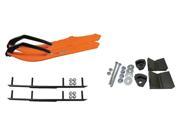 C A Pro Orange BX Snowmobile Skis Complete Kit Ski Doo T3 Summit