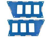 Modquad Blue Rocker Switch Panels for 6 Switches Polaris RZR XP 1000 Turbo