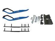 C A Pro Blue Trail X Snowmobile Skis Complete Kit Ski Doo 2016 Newer w T.S. Adjustable Ski