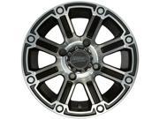 Sedona Viper ATV Wheel Machined Black [14x7] 4 110 5 2 [570 1227]