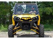 Super ATV Can Am Commander Scratch Resistant Vented Full Windshield