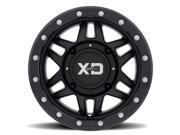 KMC XS228 Machete Beadlock ATV Wheel Satin Black [14x7] 35mm 4 110
