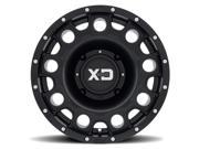 KMC XS129 Holeshot ATV Wheel Satin Black [14x7] 10mm 4x110