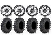 STI HD3 14 Wheels Machined 30 Outback Max Tires Honda Foreman Rancher SRA