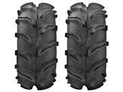 Pair of Interco Super Swamper Vampire 25x12 12 6ply ATV Tires 2