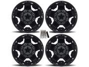 XS811 Rockstar II UTV Wheels Rims Black 20 Can Am Maverick X3 Honda Pioneer 1000