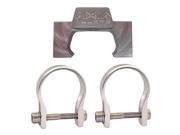 Axia Alloys Silver Large Light Bar Mount .4 1.85 Clamps