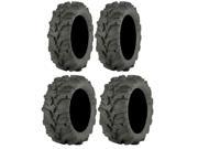 Full set of ITP Mud Lite XTR 6ply 27x9 12 and 27x11 12 ATV Tires 4