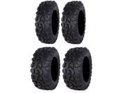 Full set of ITP Bajacross 8ply 25x8R 12 and 25x10R 12 ATV Tires 4