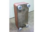 10 x20 Brazed 50 Plate Heat Exchanger Outdoor Wood Furnace [1 1 2 MPT]