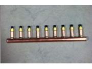 9 Loop 1 Copper Radiant Manifold w 1 2 Pex Crimp Fittings