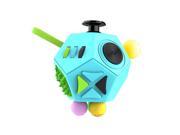 12 Sides Fidget Toy Anti-anxiety and Depression Spinner Cube Increases Focus and Attention for Children and Adults with ADHD ADD OCD and Autism