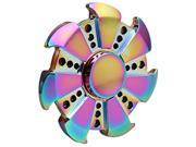 Rainbow Fidget Spinner Mental Fingertip Peg-top Hand Gyro Spinning Top Toy Stress Reducer for ADHD ADD Autism Anxiety