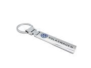 2015 New Chrome Metal Alloy Volkswagen Car Keychain Key Ring with gift box