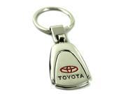 2015 New Chrome Metal Alloy toyota tea drop Car Keychain Key Ring