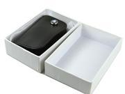 Black Leather Car Key Case OEM for BMW with box