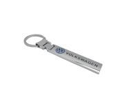 Silver Bar Shape Volkswagen Car Logo Key Chain Key ring