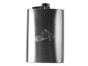 8oz Eagle Detailed with Talons Hip Flask