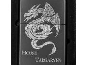 Lighter BLACK House Targaryen Router engraved