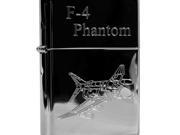 Lighter F 4 Phantom U.S. Air Force High Polish Chrome