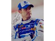 Casey Mears Nascar Signed DirecTV Hat 8x10 Photo SI