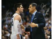 Jay Wright Ryan Arcidiacono Signed Villanova 16x20 Game Photo Steiner JSA