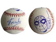 Stan Lee Signed Baseball w Michael Golden Sketch of Spider Man JSA L26422