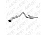 MBRP Exhaust S5080AL Installer Series; Cat Back Single Side Exit Exhaust System