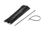 NavePoint 14 Inch Nylon UV Resistant Cable Wire Zip Tie 50 lbs Black 1000 Pack Lot Pcs Qty