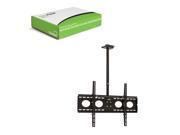 NavePoint Ceiling Mount Bracket With 360 Tilt And Swivel For Samsung UN55HU7250 Curved 55 TV Black