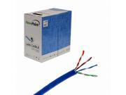 NavePoint CAT6 CCA Ethernet Network Cable Wire UTP Pull Box 1000ft Cat 6 Blue