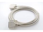 NavePoint 25 Pin DB25 RS232 Male to Male Extension Serial Cable 15 Ft