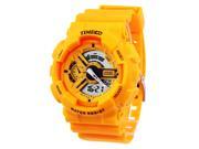 Time100 Colorful LED Dual time Display Multifunction Sport Electronic Watch W40104G.07A