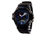Time100 LED Dual time Display Multifunction Sport Electronic Watch Blue W40103G.03A