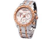 Time100 Men s Multifunction Luminous Rose Gold Dial Sport Casual Watch W70003G.03A