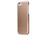 MACALLY SnapP6MCH iPhone R 6 4.7 Snap On Case Metallic Champagne