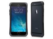 MACALLY IronP6MB iPhone R 6 4.7 Flexible Frame Case Metallic Black