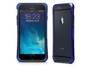 MACALLY IronP6MBL iPhone R 6 4.7 Flexible Frame Case Metallic Blue