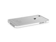 MACALLY RIMP6LW iPhone R 6 Plus 6s Plus Flexible Protective Frame Case White