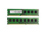 Visiontek 8GB 2 x 4GB 240 Pin DDR3 SDRAM DDR3 1600 PC3 12800 Desktop Memory Model 900626