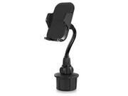 Macally Extra Long Adjustable Automobile Cup Holder Mount for Smartphones and most GPS MCupXL