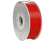 Verbatim PLA 3D Filament 1.75mm 1kg Reel Red