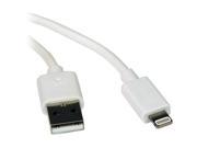 Tripp Lite Lightning to USB iPhone iPod iPad Apple Certified d ...