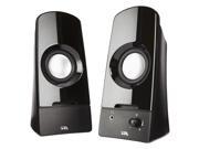 Cyber Acoustics Curve Sonic 2.0 Speaker System 3 W RMS