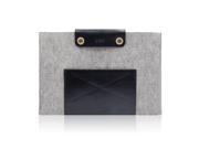 d park Fashionable Wool felt Case Sleeve bag For Apple Macbook Air SAMSUNG XE303C12 A01US Chromebook 11.6