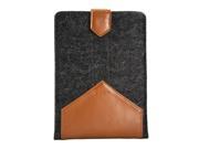 d park Fashionable Wool felt Leather Case 7.9 Kindle Fire HD Sleeve bag pouch for iPad mini 3